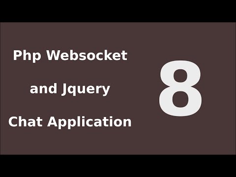 Php Chat Application System Tutorial Websocket and Jquery - 8 Set Username A