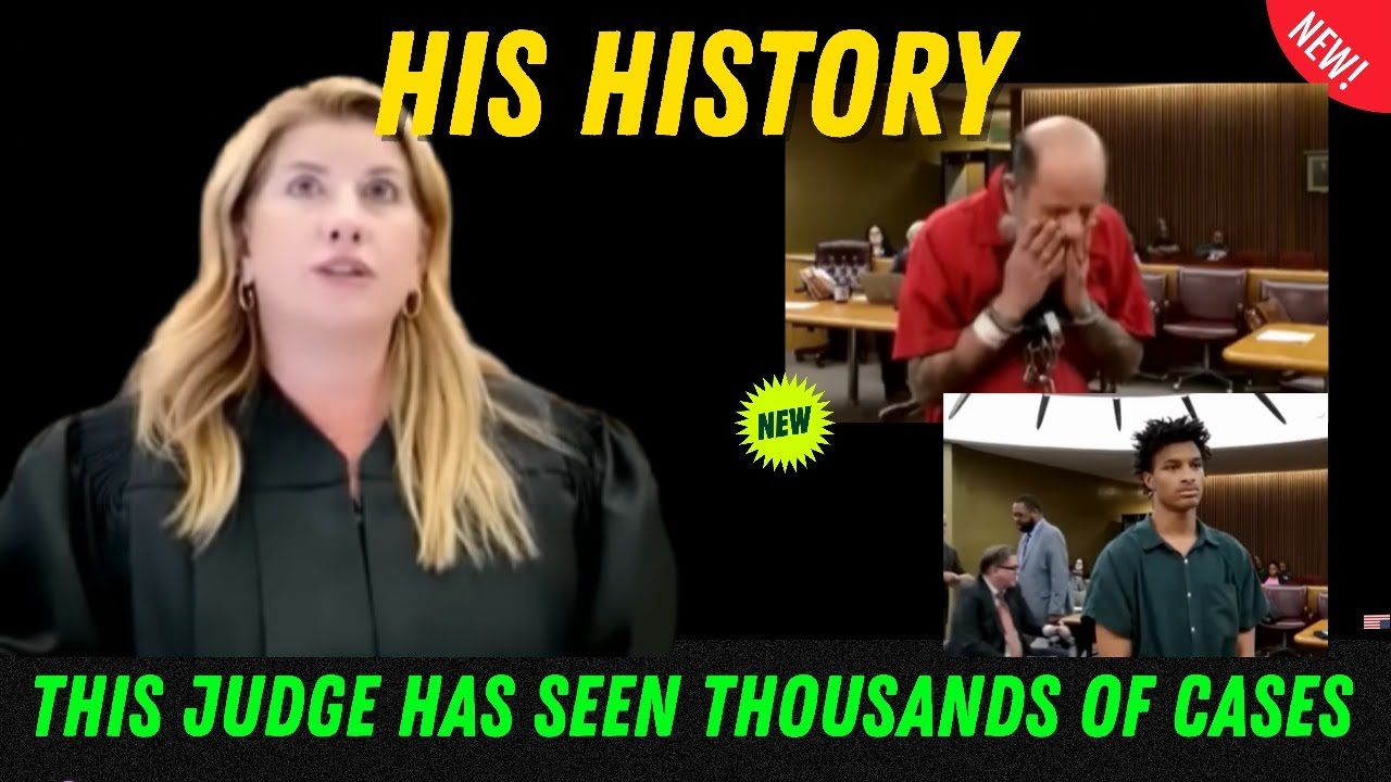 Судья ошеломлен криминальным прошлым подсудимого — приговор становится жестким.