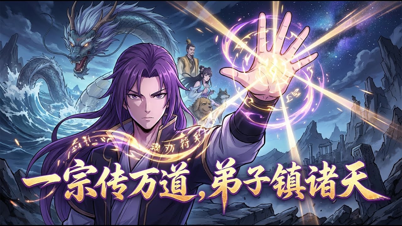 🔥【男频爽漫】【Eng Sub】《一宗傳萬道，弟子鎮諸天》不死少年陸沉歷百萬年佈局諸天萬界，甦醒脫困，掌控天地局，策劃曠世奇局，眾生皆在其算中。