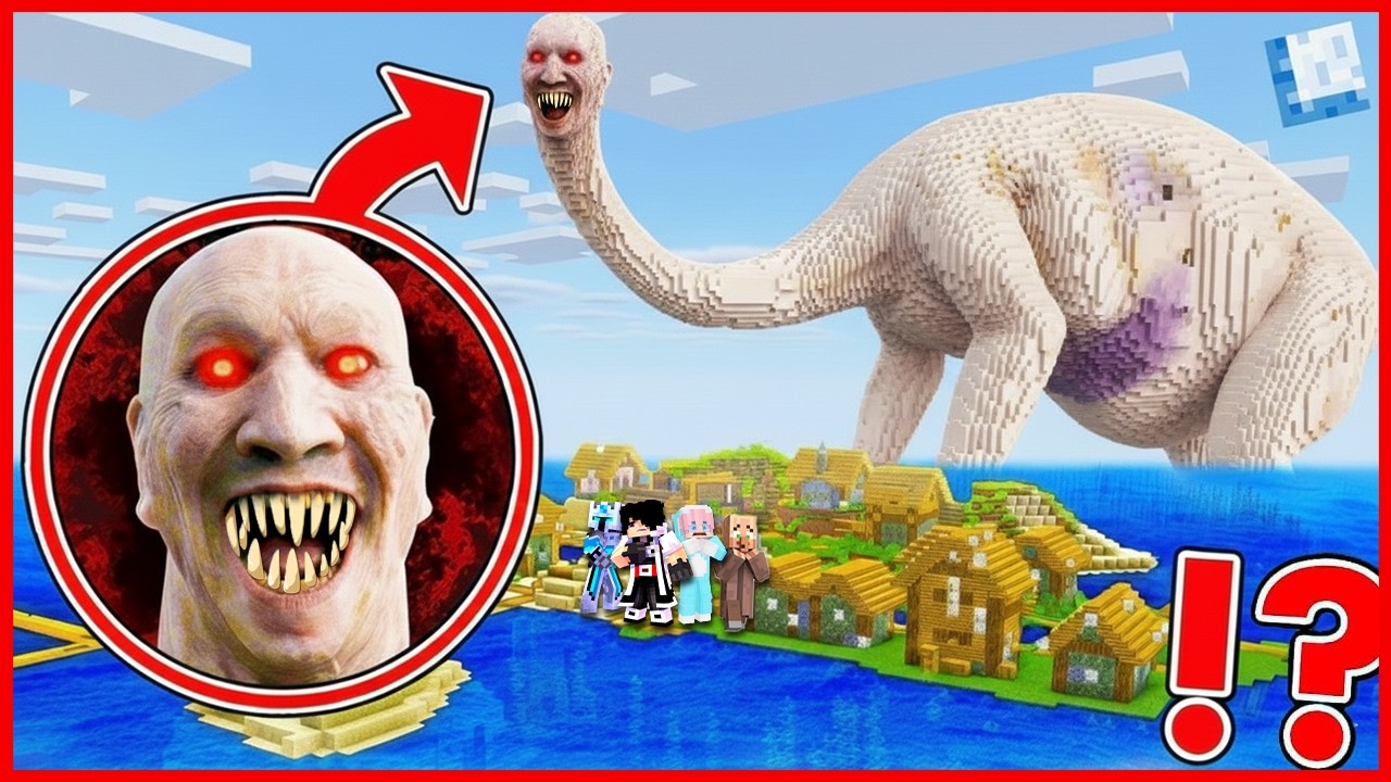 1000 YOUTUBER ADOPSI BAYI THALASSOPHOBIC ANOMALY DI MINECRAFT ! MAMAKNYA NGAMUK HANCURKAN KOTA