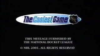 NHL Coolest Game commercial 2001