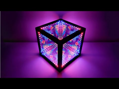 The HyperCube  Sound reactive, app-enabled, hyper-chromatic art that will transport you to another d