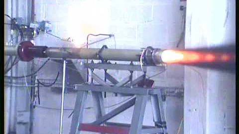 Free jet ramjet engine test