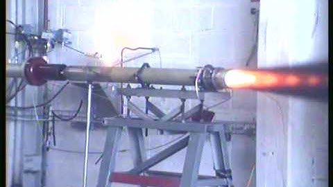 Free jet ramjet engine test