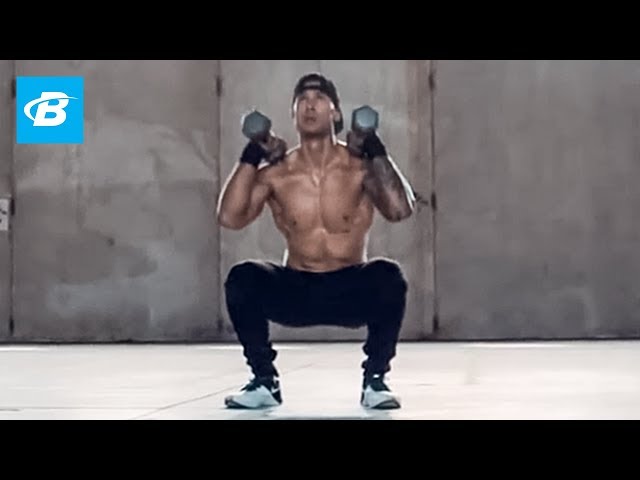 Dumbbell Front Squat  Exercise Guide 