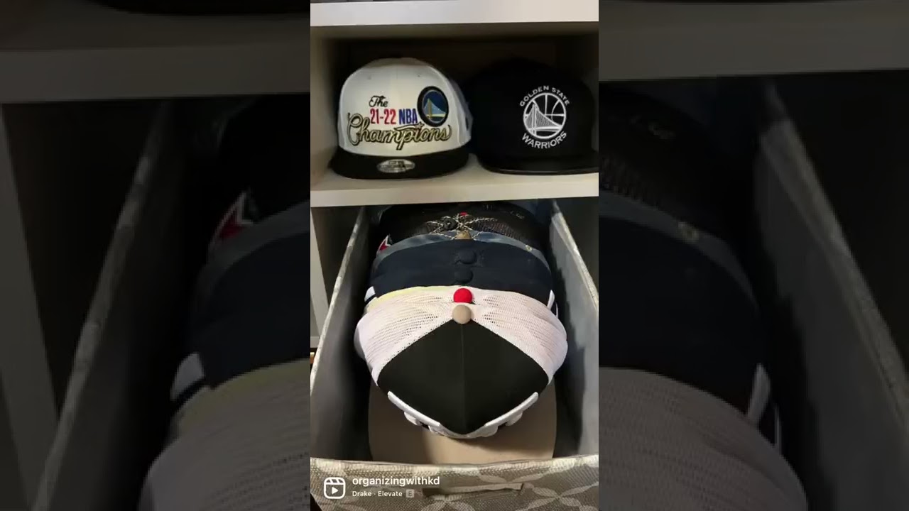 Closet Organization: Hats & Accessories