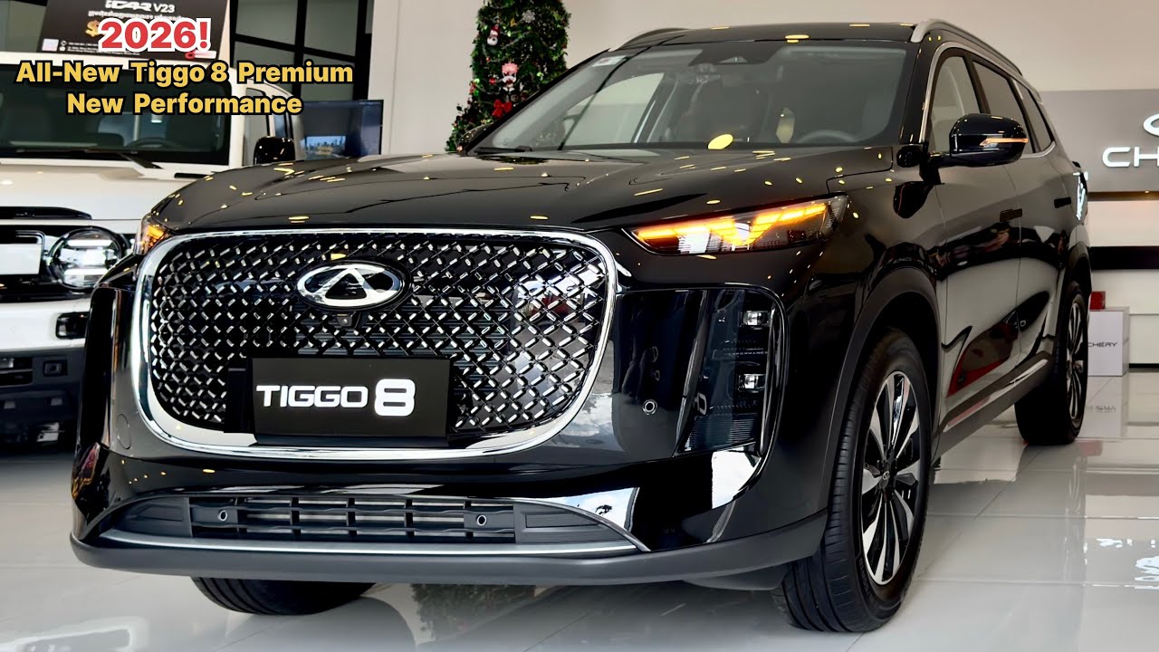 Новинка 2026 года! Совершенно новый Chery Tiggo 8 Premium: новый дизайн интерьера и экстерьера. П...