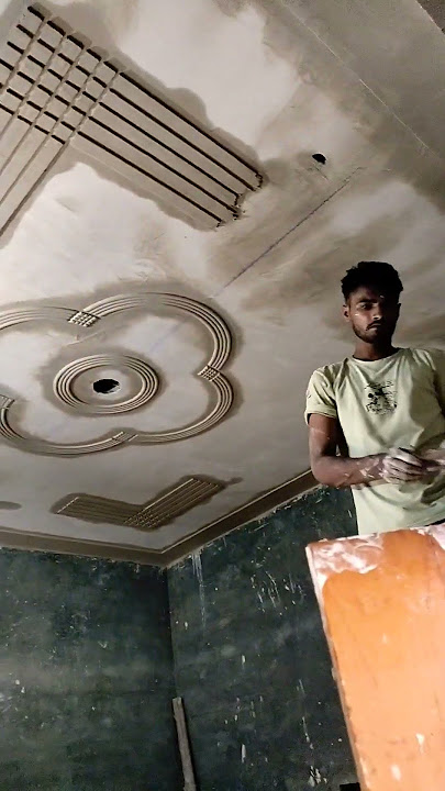 rama pop making 🏠and simple pop design #popfalseceilingwork