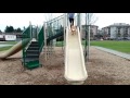 Corgi Loves Going Down the Slide 🐶