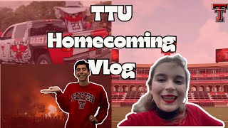 Homecoming Week & Football Game 2024 I TTU Vlog Squad