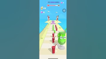 Satisfying Mobile Games 2024 - JUICE RUN All Levels Gameplay