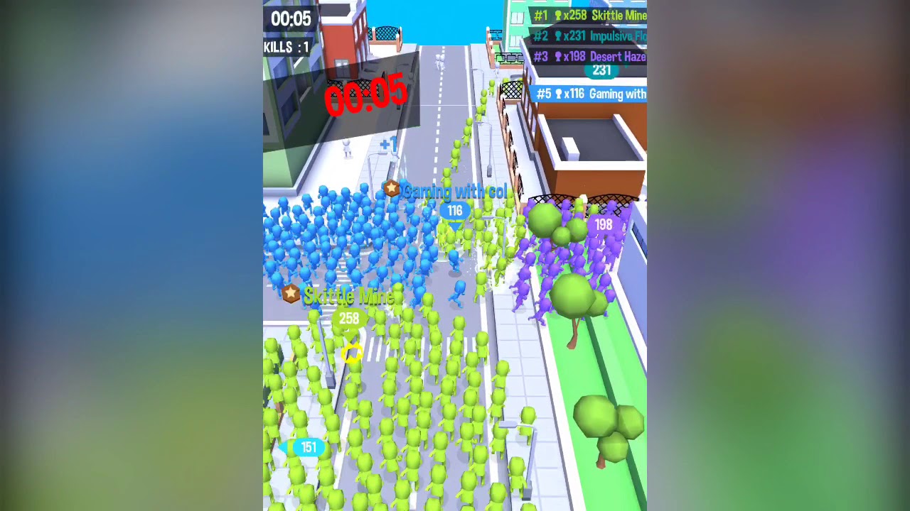Voodoo Crowd city gameplay