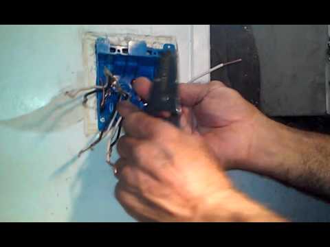 Wiring kitchen outlet - YouTube
