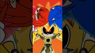 Sonic vs. Super Neo Metal Sonic | IDW Sonic #short #animation #sonic