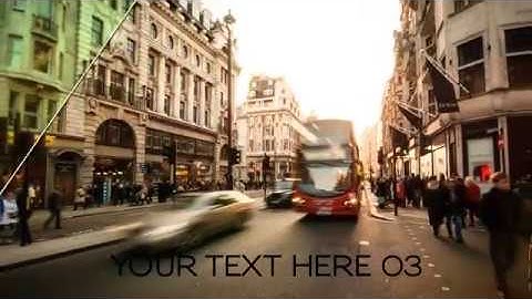 Free Elegant Slideshow | After Effects project