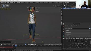 Blender Tutorial -5(Animating Rain Character)
