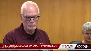 Deadly shooting at Walmart parking lot in Duncan