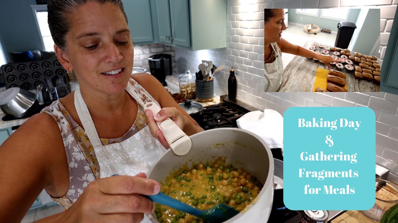 Baking Day | Banana Bread | Donuts | Asian Lettuce Wraps | Gathering Fragments for the Day