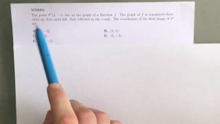 MM005 Maths Methods Fortify Study Guide - "How to apply transformations to a point P"