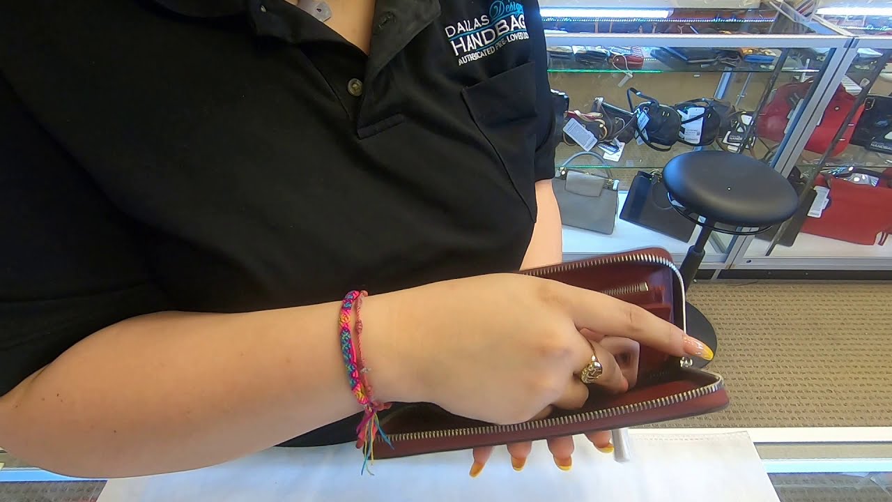 LOUIS VUITTON ZIPPY ORGANIZER EPI LEATHER WALLET RED-REVIEW |PRE-OWNED