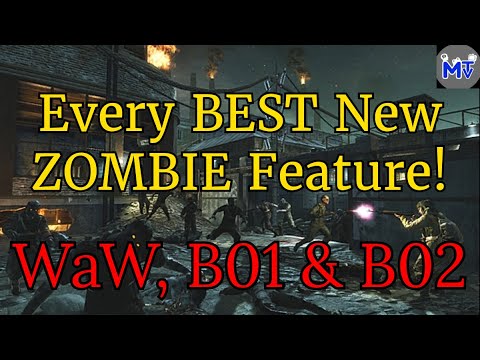 Every BEST NEW FEATURE from all WaW, B01 and B02 Zombie Maps! - YouTube