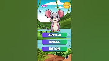 🐾 ¡Trivia de Animales para Niños! 🦁 Adivina el Animal en Español 🎉" #educaciónpreescolar