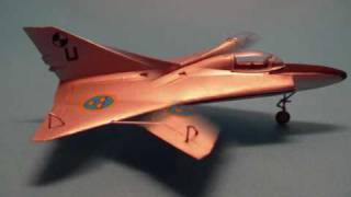 DUJIN 1/72 Saab 210 / 2 'Lill-Draken' - A Resin Building Review