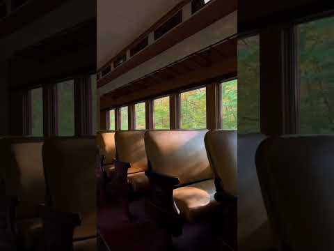 Conway scenic railroad in New Hampshire 🤎🍂 #travel #autumn