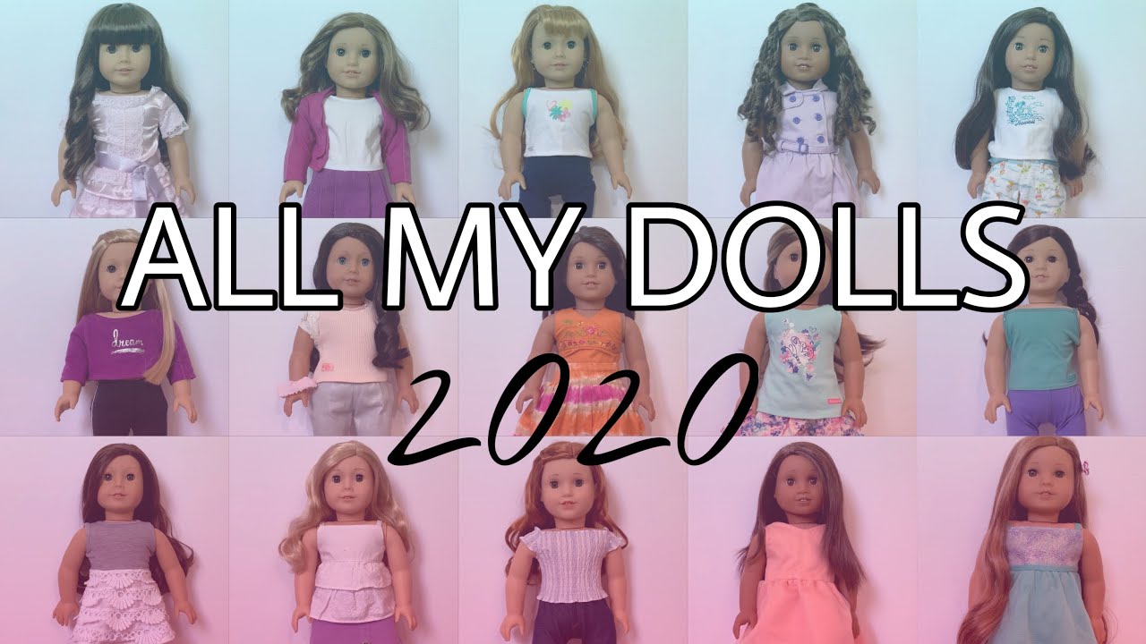 All My American Girl Dolls | 2020