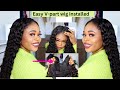 NO LEAVE OUT OR LEAVE OUT!?! NATURAL V-PART WIG INSTALL | ULA HAIR