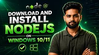 How to Download and Install Node.js on Windows 10/11 | Complete Beginner Guide | TechLoons