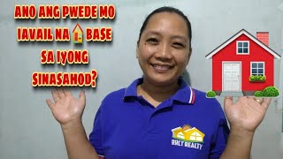 Ano ang dapat mong iavail na house and lot base sa iyong sinasahod? |#realestatetips #houseandlot