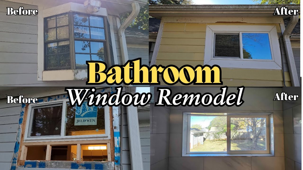The DIY way | Window removal and Install | House MOD - YouTube