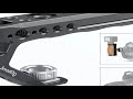 SmallRig Universal Arri Locating Top Handle Grip With 15mm Rod Clamp For Dslr Camera Cage