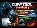 CUPP Tool Tutorial 🔥 | Create Custom Wordlists Like a Pro (Kali Linux)