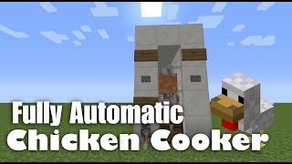 Fully Automatic Chicken Cooker/Raw/Egg Farm Tutorial - Minecraft 1.8