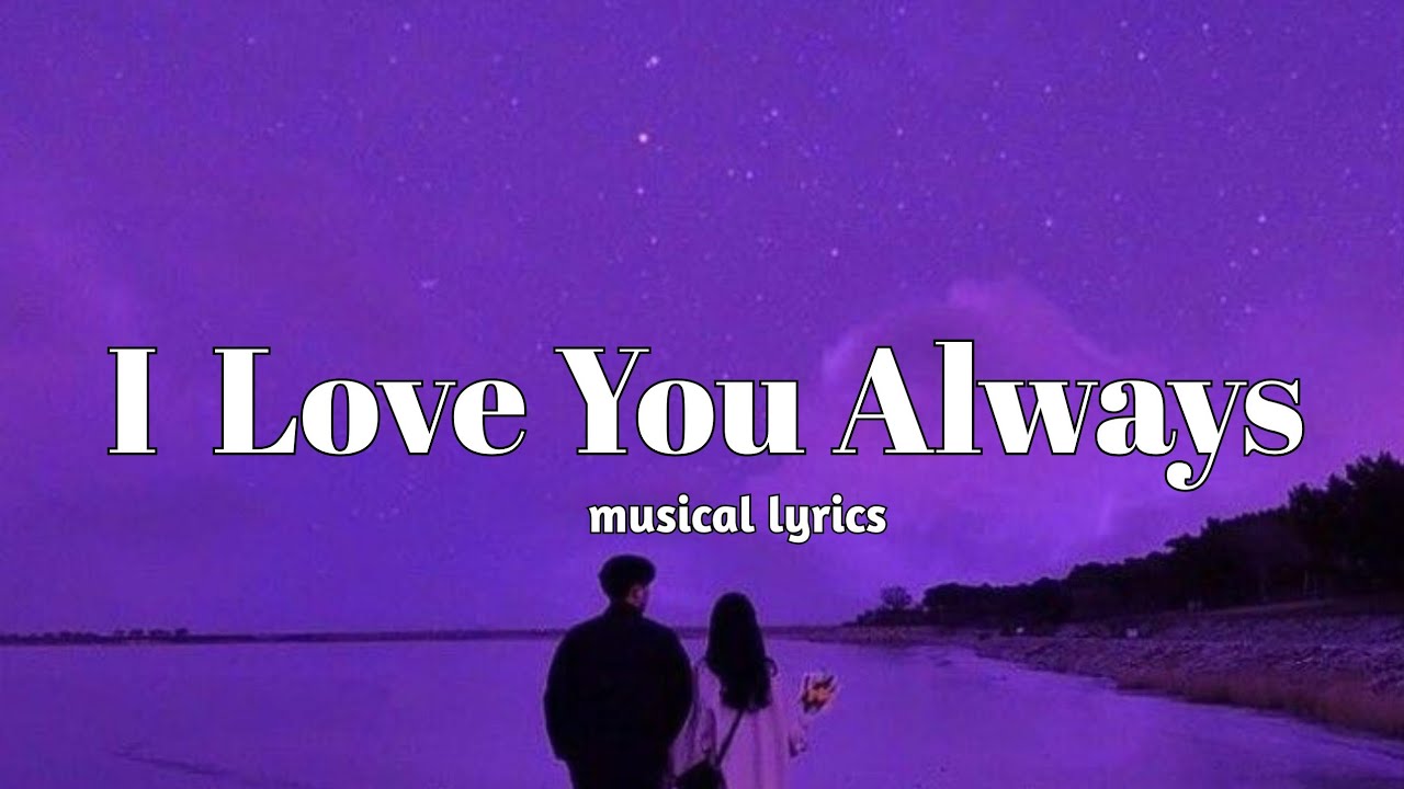 I Love You Always| Romantic Ballad 2025 | Emotional English Love Song ...