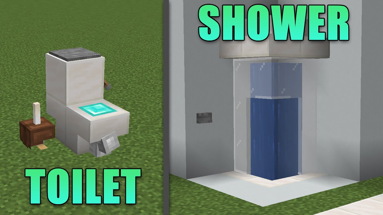 Top 5 Bathroom Build Hacks In Minecraft You MUST Try!