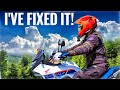 I am fixing my honda xl750 transalp after the crash   why ive replaced some accessories