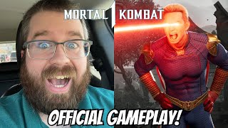 Mortal Kombat 1 - Official Homelander Gameplay Trailer Reaction!