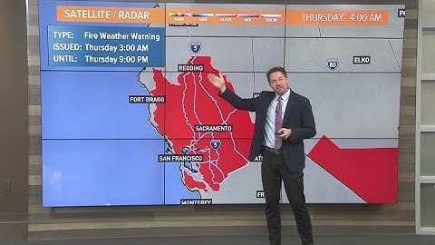 Fire Weather Warning: Red flag warning extended as wind speeds pick up Thursday