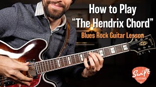 How to Play the Hendrix Chord - Blues Rock Practice Routine - Guitar Lesson w/ Tabs!