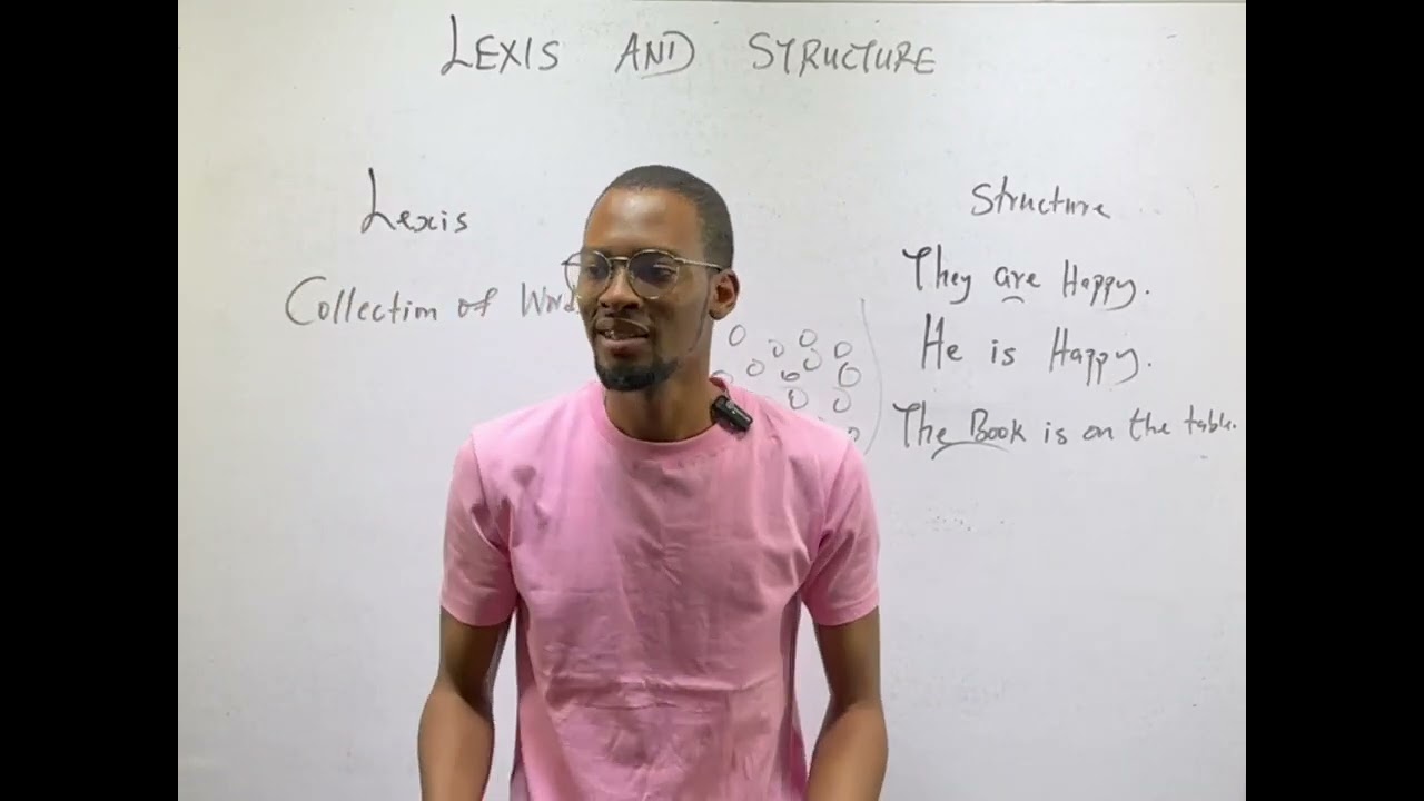Lexis and Structure - Detailed Class