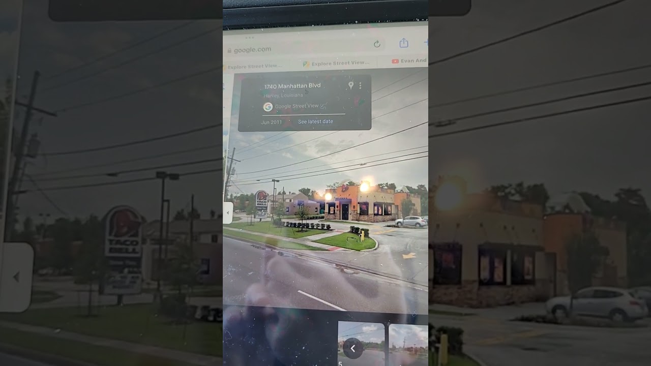 abandoned and demolished home in Harvey, Louisiana 