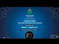 Taraweeh Program | Day 27 | 16 March 2026 | Ramadhan 1447