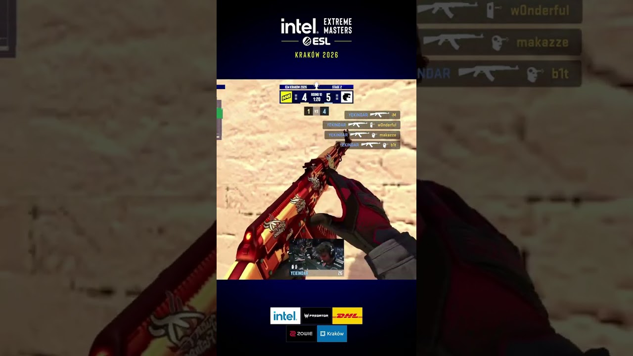 AGAINST NAVI — YEKINDAR DELIVERS A BRUTAL ACE 