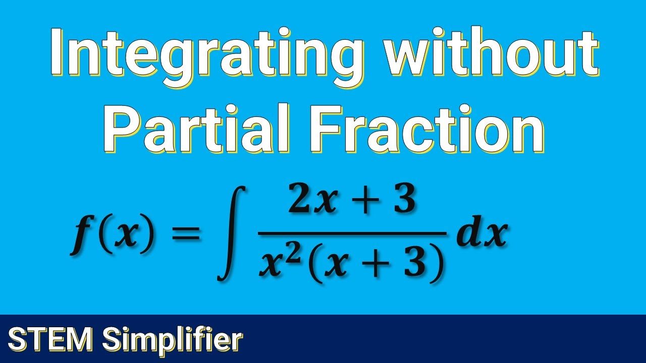 integration-of-2-3-x-2-x-3-without-partial-fraction-youtube