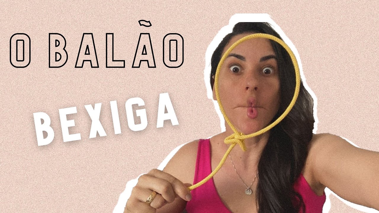 Balão Bexiga em Tricotin