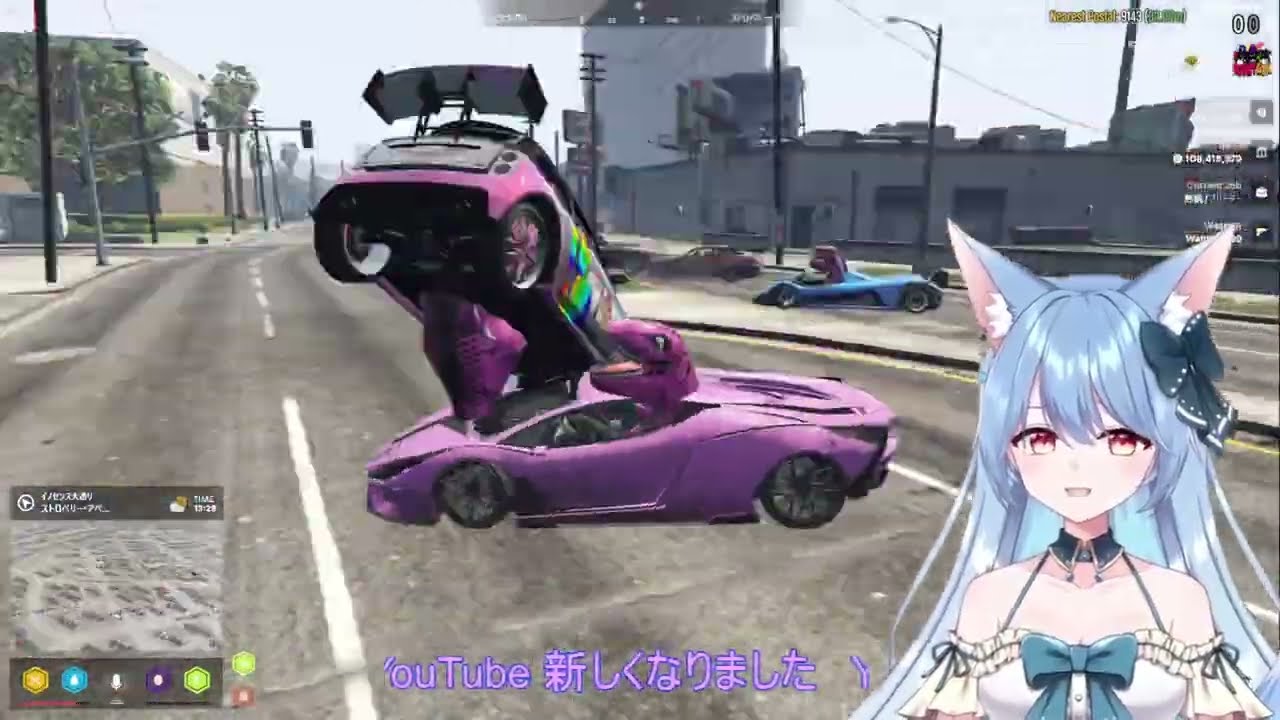 【切り抜き】あまねちゃん大暴れ集【#りぶすとGTA #澄乃あまね】