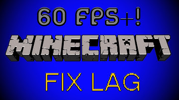 How To Fix Lag In Minecraft 1.10.1!